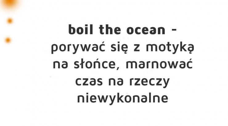 boil the ocean