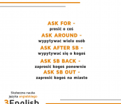 phrasal verbs - ask