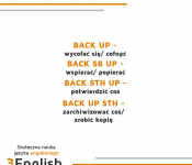 phrasal verbs - back