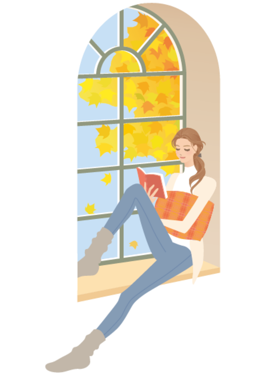 woman reading